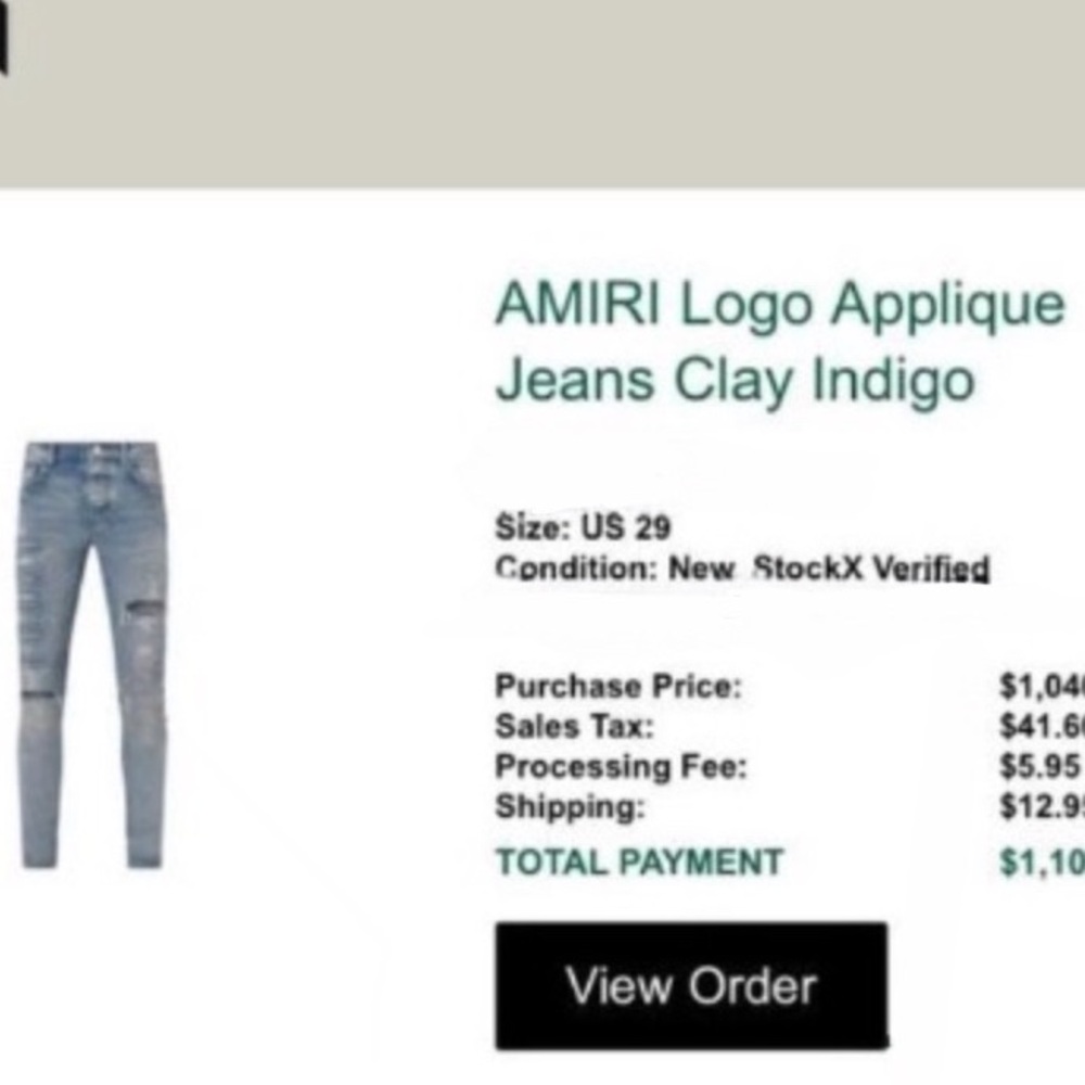 Amiri Jeans